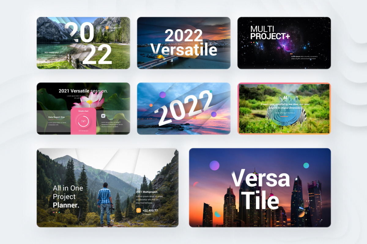 Neumorphic Style 2021 Powerpoint, a Presentation Template by Brandearth RRGraph (Photo 22 of 30)
