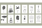 Set of funny cards, a Card Template by WINS Doodle shop (Thumbnail 2 of 5)