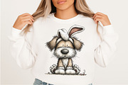 Whimsical Easter Dog Clipart, an Illustration by Craft Nest (Thumbnail 7 of 11)