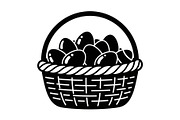 Easter Basket Vector Silhouette Bund, an Illustration by Designs_River (Thumbnail 22 of 51)