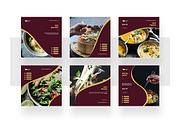 Restaurant Instagram Template, a Social Media Template by peterdraw (Thumbnail 3 of 6)