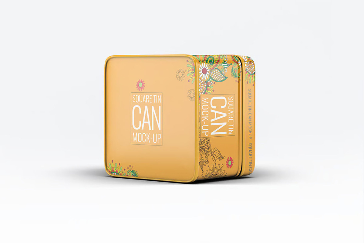 Tin Can Mock-Up, a Packaging Mockup by Se٧enStudio (Photo 5 of 6)