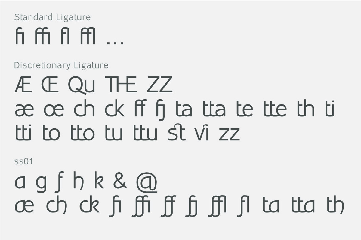 Inprimis - New Sans Serif typefamily preview 5