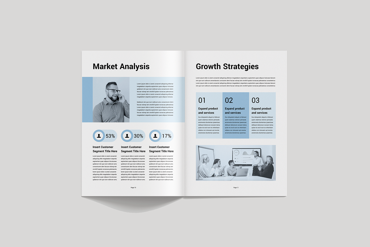 Annual Report, a Brochure Template by Leaflove (Photo 5 of 10)