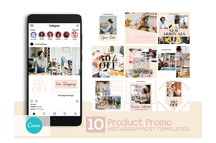 Instagram Post Template For Canva