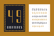 Romanova – A Luxury Font Family, a Sans Serif Font by alpercakici (Thumbnail 4 of 19)