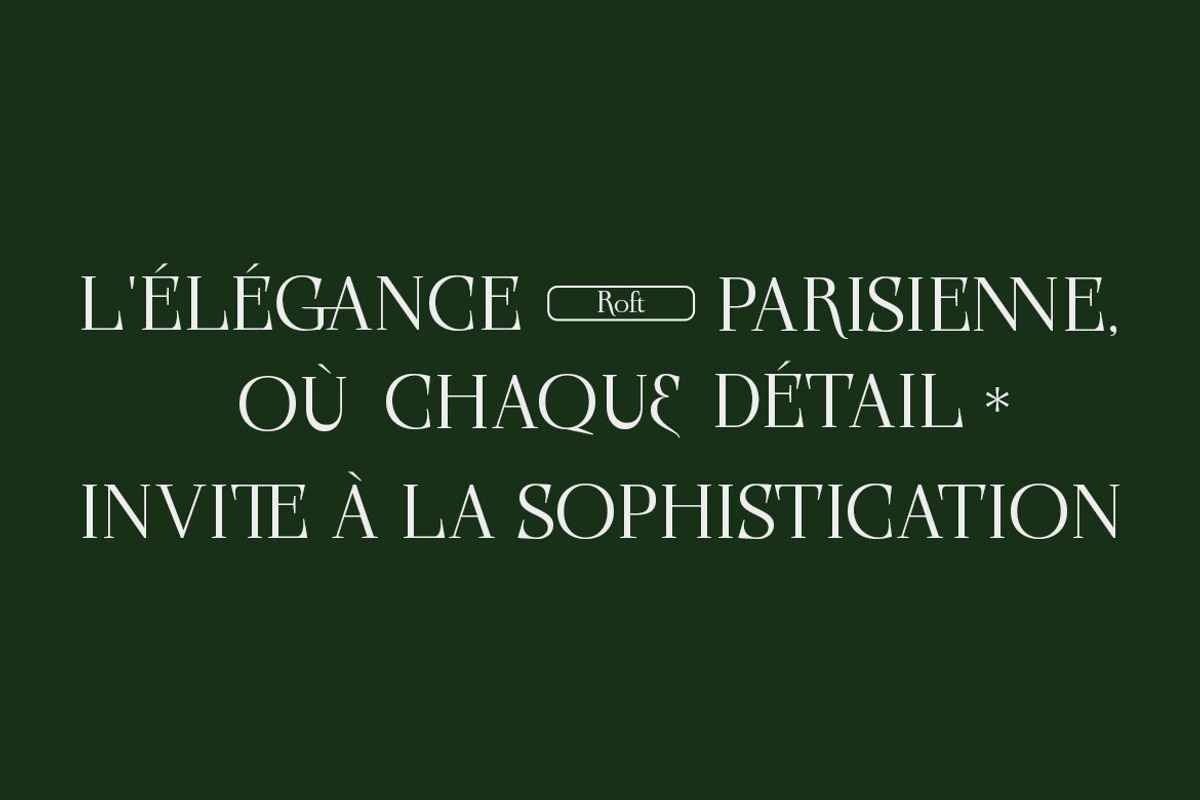 Roft - Quiet Luxury Minimalist Serif, a Serif Font by dealitastudio (Photo 10 of 12)