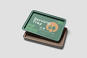 Versatile Serving Tray Mockup, an Advertising Mockup by bimockup (Thumbnail 2 of 6)