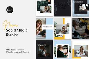 Social Media Canva Bundle - Nova