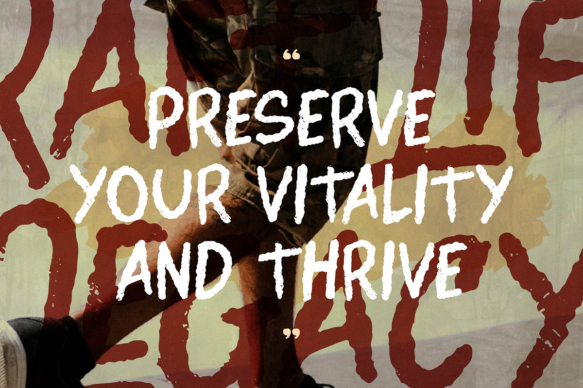 Raftlife Legacy Display Brush, a Serif Font by Storytype Studio (Photo 7 of 15)