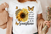 Sunflower Quote PNG, Inspirational A, an Illustration by CreationArt (Thumbnail 5 of 5)