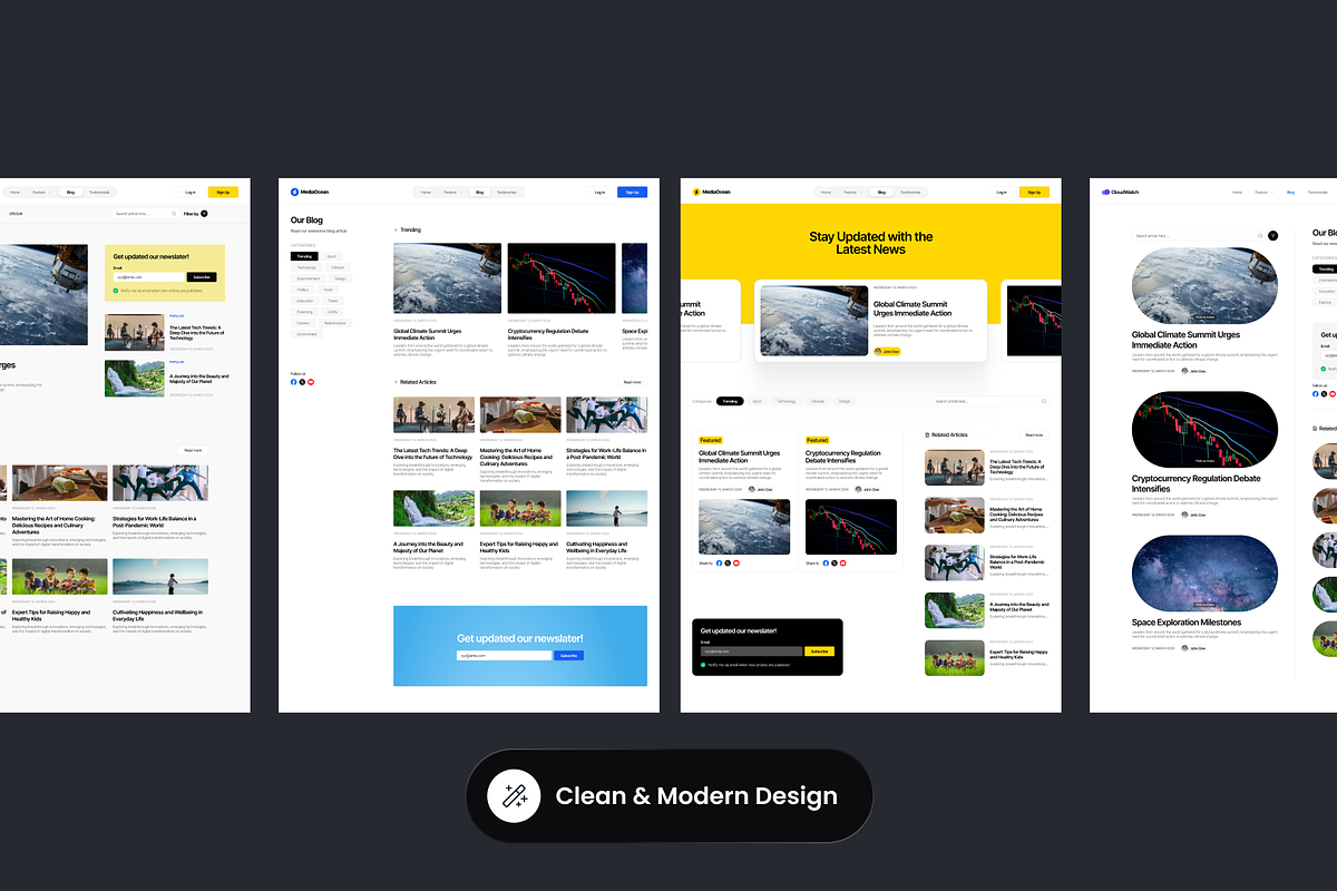 Blog & Article Section, a Websites & App Template by SLAB! Design (Photo 3 of 3)