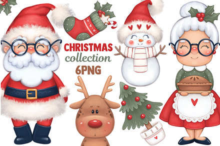 Christmas collection, an Illustration by designs.svkl
