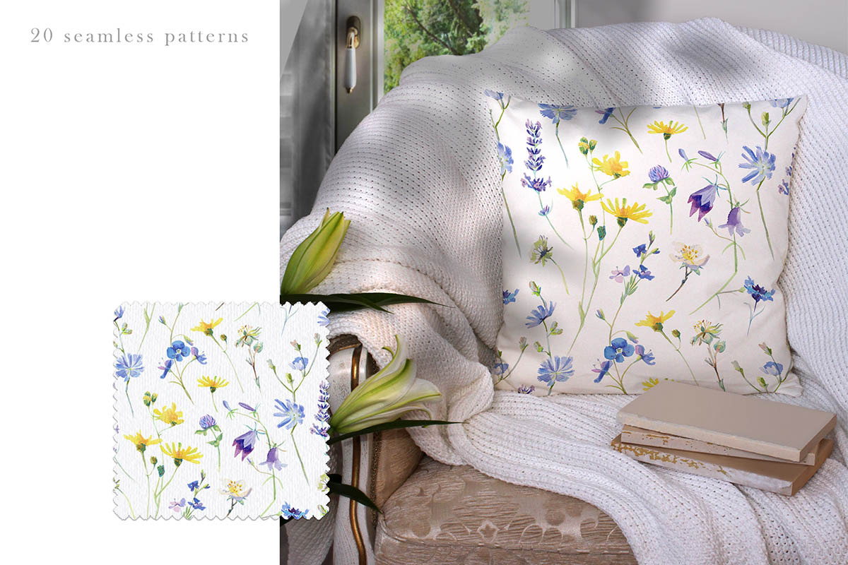 20 Seamless Patterns Collection, a Pattern Graphic by Eva Katerina (Photo 7 of 14)