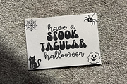 Spooky Halloween - Cute Script Font, a Script Font by SaktiAvellin (Thumbnail 8 of 9)