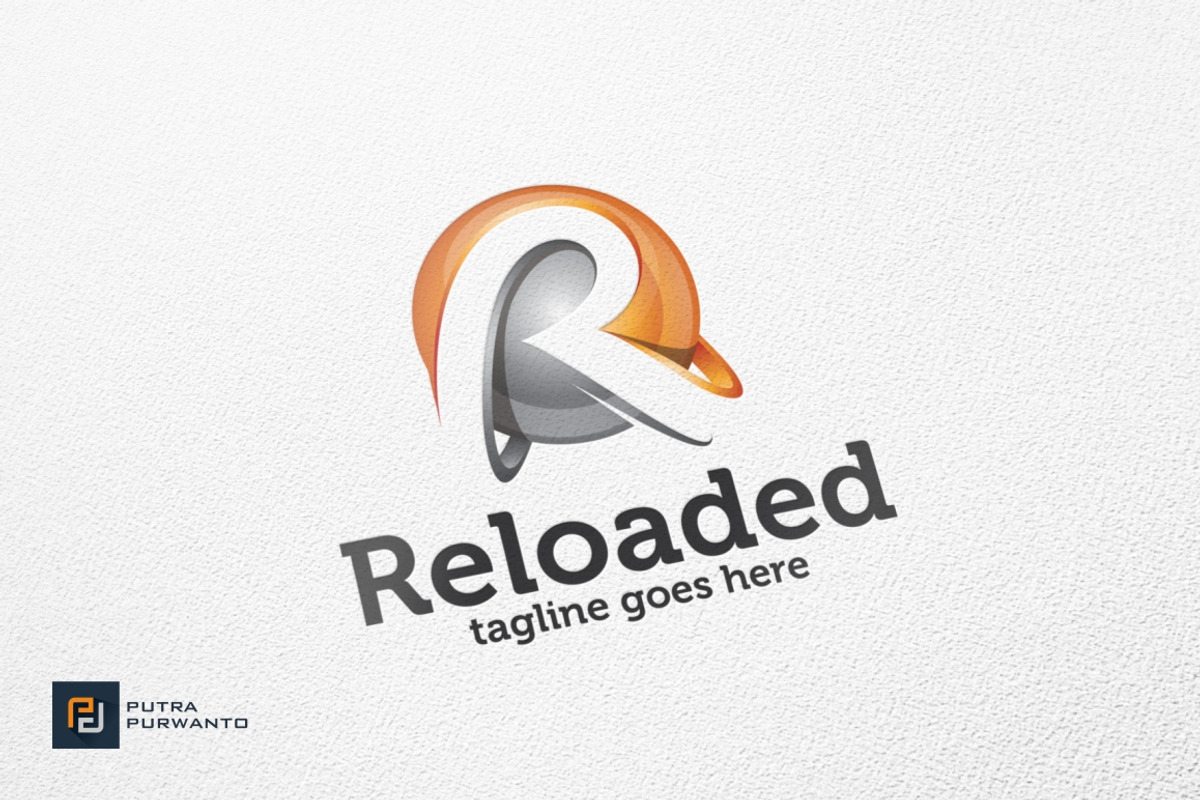 Reloaded / 3D Letter R - Logo, a Branding & Logo Template by putra_purwanto