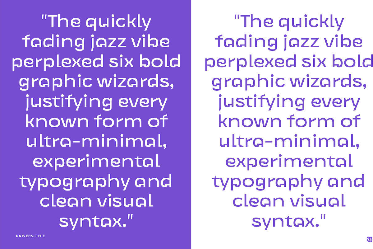 UT Goinera - A Unique Display Sans, a Sans Serif Font by Universitype (Photo 9 of 14)