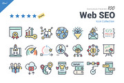 Web SEO icon collection, an Outline Icon by BomSymbols (Thumbnail 1 of 5)