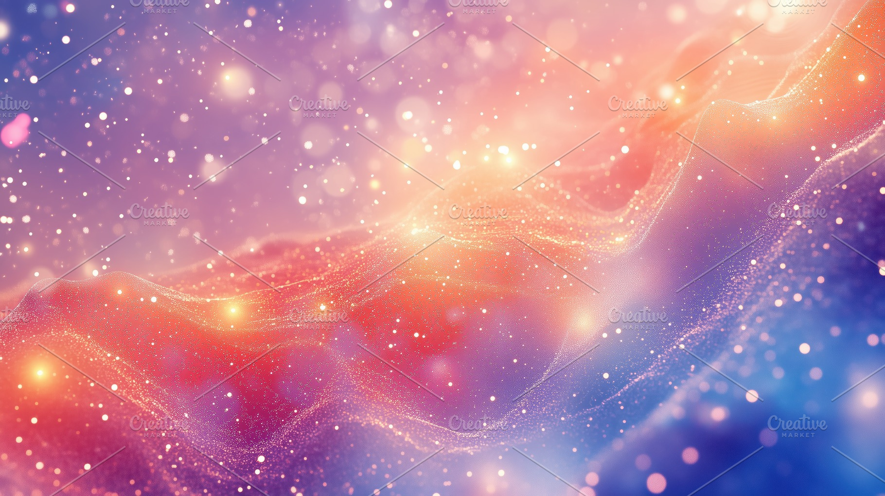 A dreamy abstract background featuring flowing waves of vibrant colors, includi, a Photo by Textures & Backgrounds