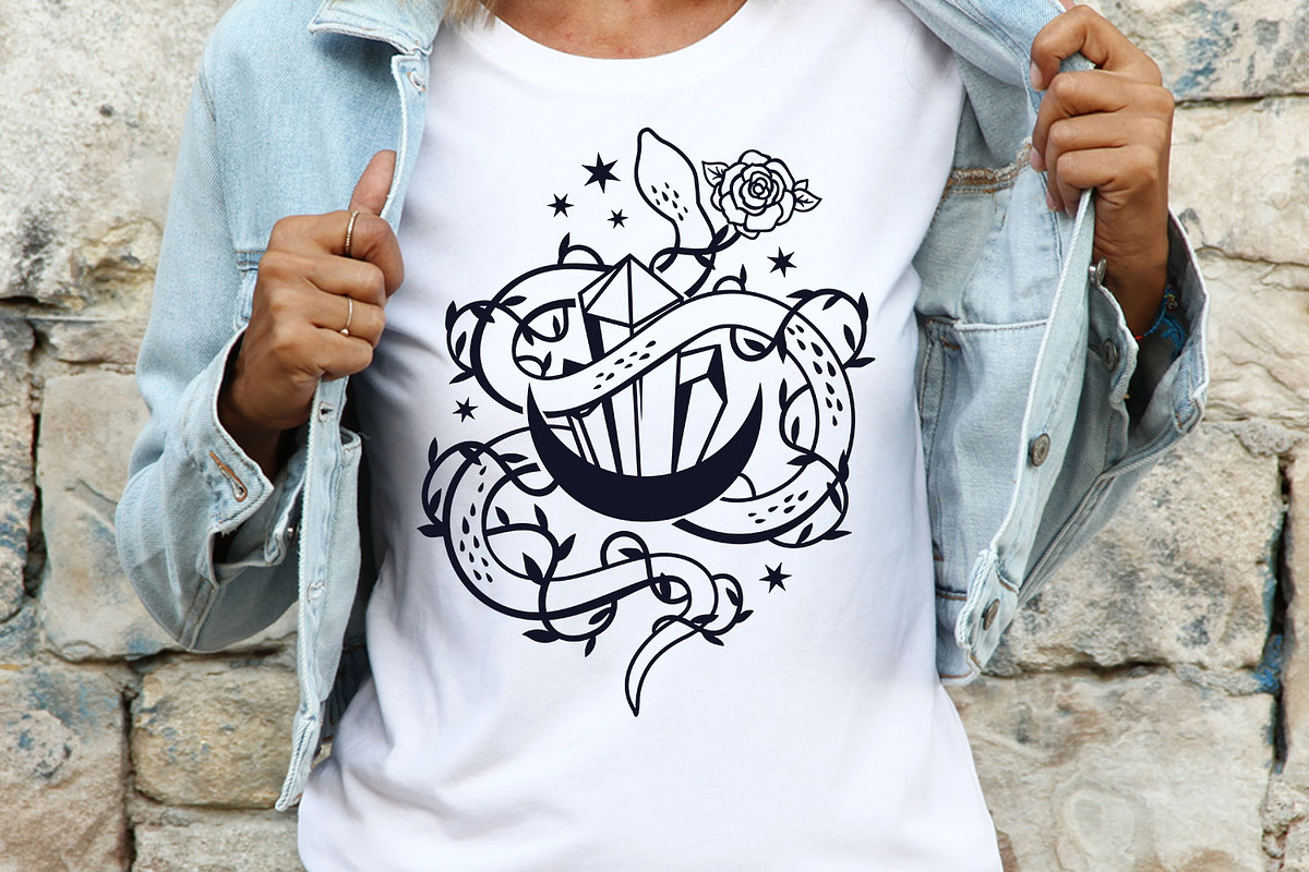 Floral Snakes SVG Collection, an Animal Illustration by TatianaCociorva (Photo 7 of 8)