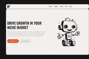 LaunchPad One Page Website Template