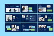 Navy Corporate Pitch Deck PowerPoint, a Presentation Template by Neermana (Thumbnail 2 of 5)