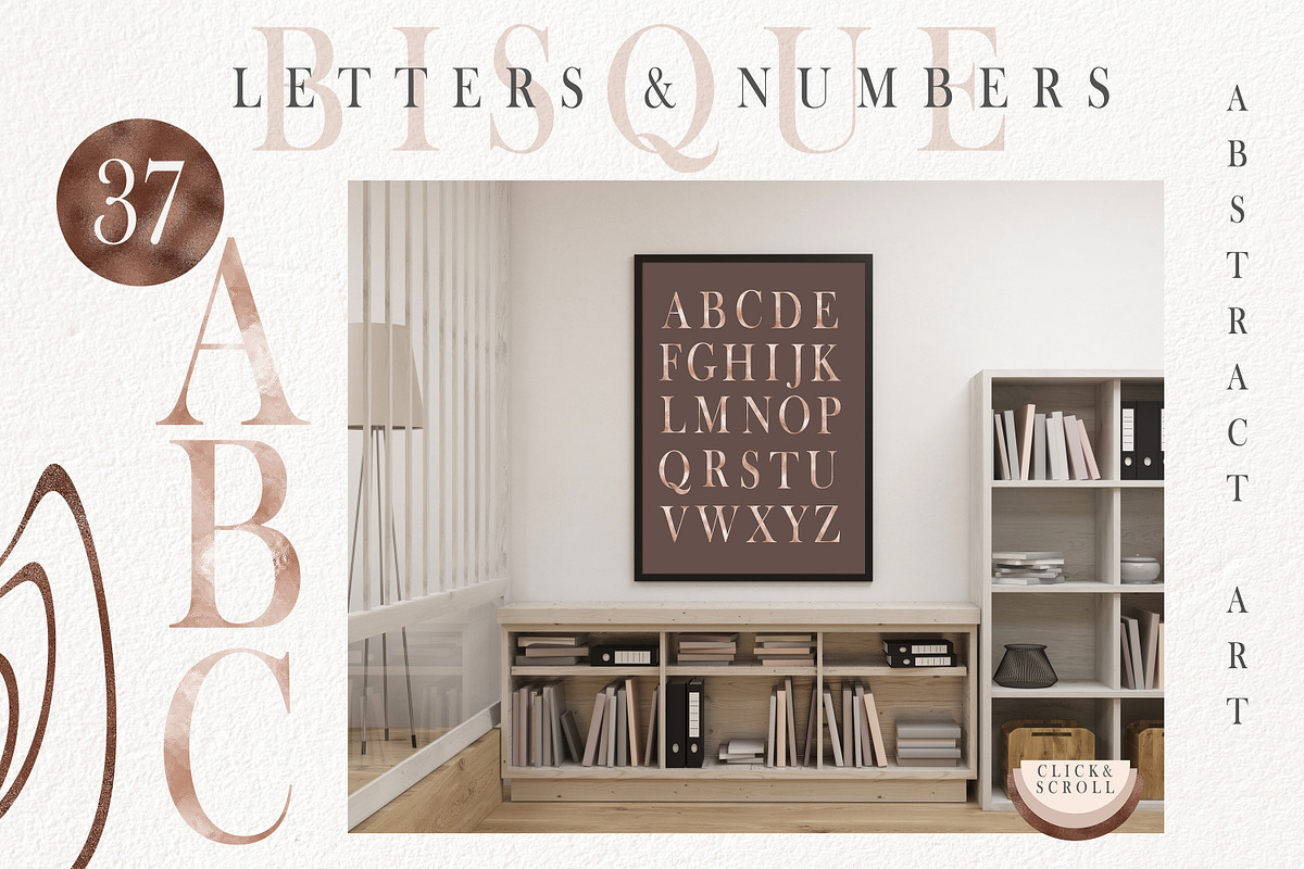 SALE! BISQUE abstract collection, a Texture Graphic by Tiana Geo (Photo 7 of 9)