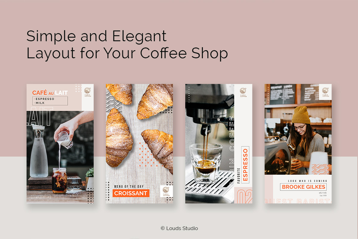 Coffee Shop Instagram Stories, a Social Media Template by Louds Studio (Photo 4 of 5)
