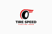 Tire Speed Logo, a Branding & Logo Template by Zeer Graphic (Thumbnail 1 of 2)