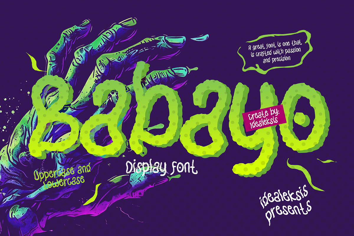 Babayo, a Handwritten Font by Ideal Eksis (Photo 5 of 8)