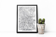5 maps of USA cities 3, a Transportation Illustration by MaximGertsen (Thumbnail 8 of 10)