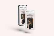 smartphone and screen mockups, an iPhone Mockup by zpackcreative (Thumbnail 2 of 5)
