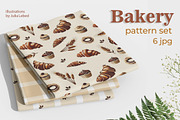 Pattern set Bakery, a Pattern Graphic by L- design studio (Thumbnail 1 of 6)