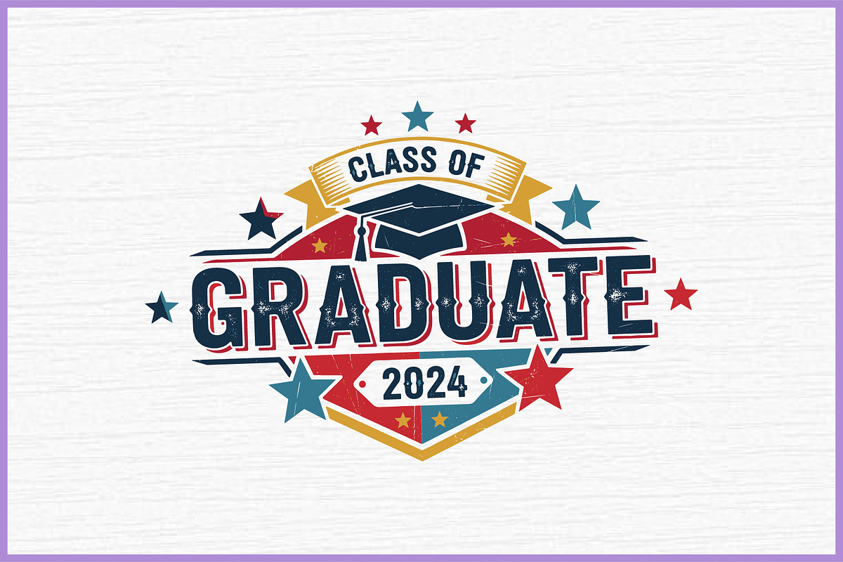 8 Graduate Celebration Logo SVG Bun, an Education Illustration by Artivon (Photo 9 of 9)