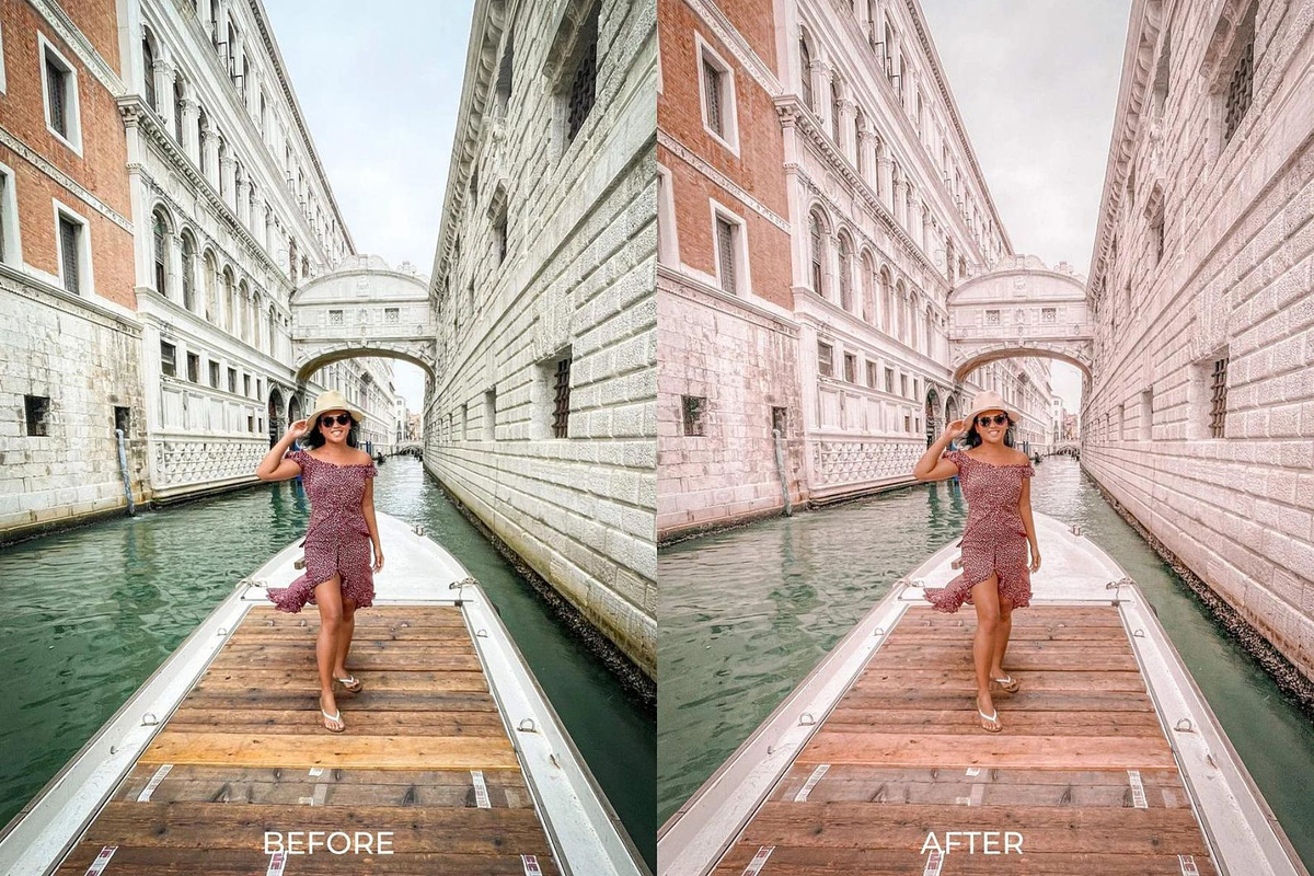 5 VENICE LIGHTROOM PRESETS, an Action Add-On by Emma Kate Creative (Photo 8 of 10)