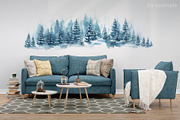 Winter in the Forest, a Decorative Illustration by LeiaSW (Thumbnail 3 of 6)