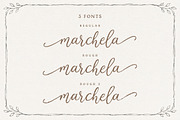 Marchela Sweet Handmade Script Font, a Script Font by Typebae (Thumbnail 2 of 9)