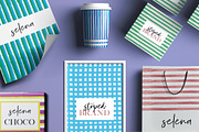 Watercolor Stripe Pack, a Pattern Graphic by Qamber Designs & Media (Thumbnail 3 of 4)