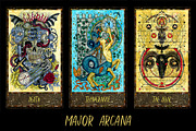 Magic Gate Tarot Deck colorful, a Decorative Illustration by Samiramay (Thumbnail 6 of 27)