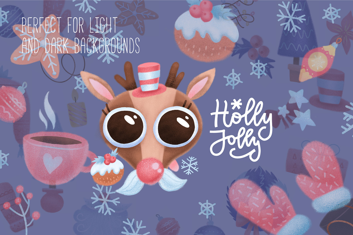 Christmas animal character creator, an Animal Illustration by Lana Sham (Photo 11 of 19)