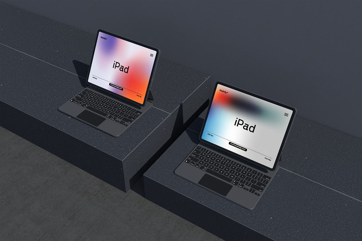 Apple Devices Mockup Set Vol. 4, a Device Mockup by Mockupdaddy (Photo 20 of 33)