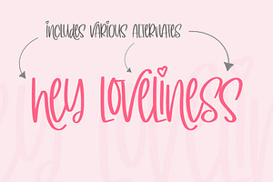 Simply Lovely Font