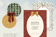 Festive Design Kit, a Seasonal Illustration by PeDe Designs (Thumbnail 13 of 17)