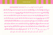 Denthica Aesthetic Handwritten, a Script Font by Letterena Studios Script (Thumbnail 9 of 10)