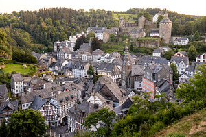 Monschau scenic town in Germany, an Architecture Photo by BOOCYS