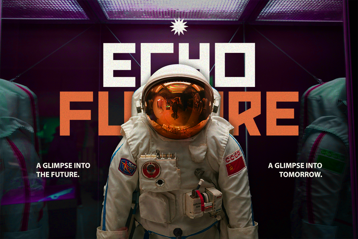 Atmara Futuristic Font, a Sans Serif Font by Vadovastd (Photo 8 of 8)
