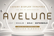 AVELUNE - Timeless Luxury Font, a Sans Serif Font by HypeWorksCo (Thumbnail 1 of 19)