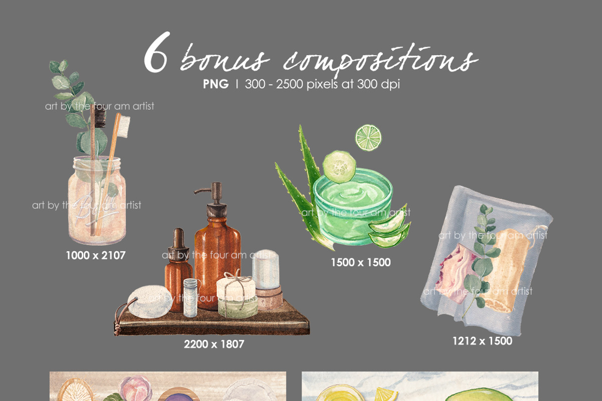 ZERO WASTE bath and beauty, a Graphic by AJDA ART (Photo 3 of 4)