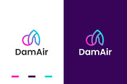 DamAir logo design, a Branding & Logo Template by Logodesignpond (Thumbnail 1 of 6)