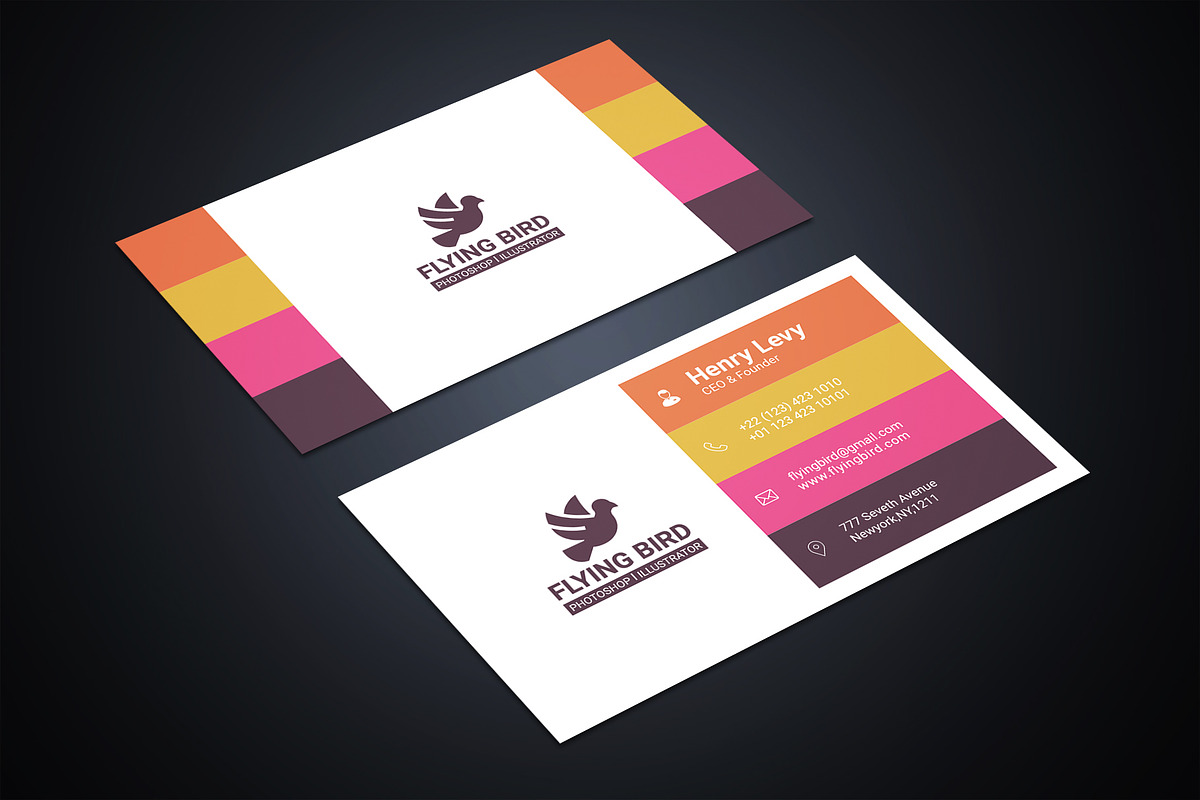 AD Agency Business Card, a Business Card Template by Smashing_Studio (Photo 3 of 3)